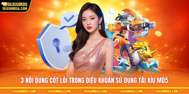 3 nội dung cốt lõi trong điều khoản sử dụng tài xỉu MD5