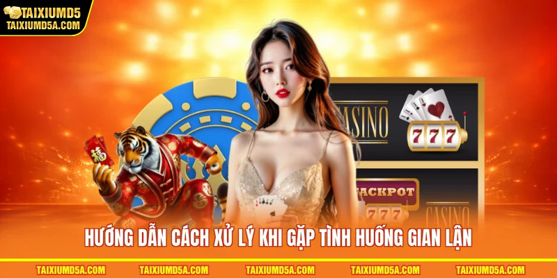 Hướng dẫn cách xử lý khi gặp tình huống gian lận