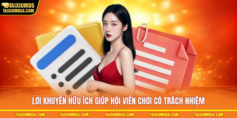 Lời khuyên hữu ích giúp hội viên chơi có trách nhiệm