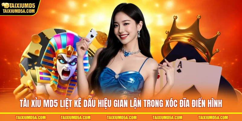 Tài xỉu MD5 liệt kê dấu hiệu gian lận trong xóc đĩa điển hình